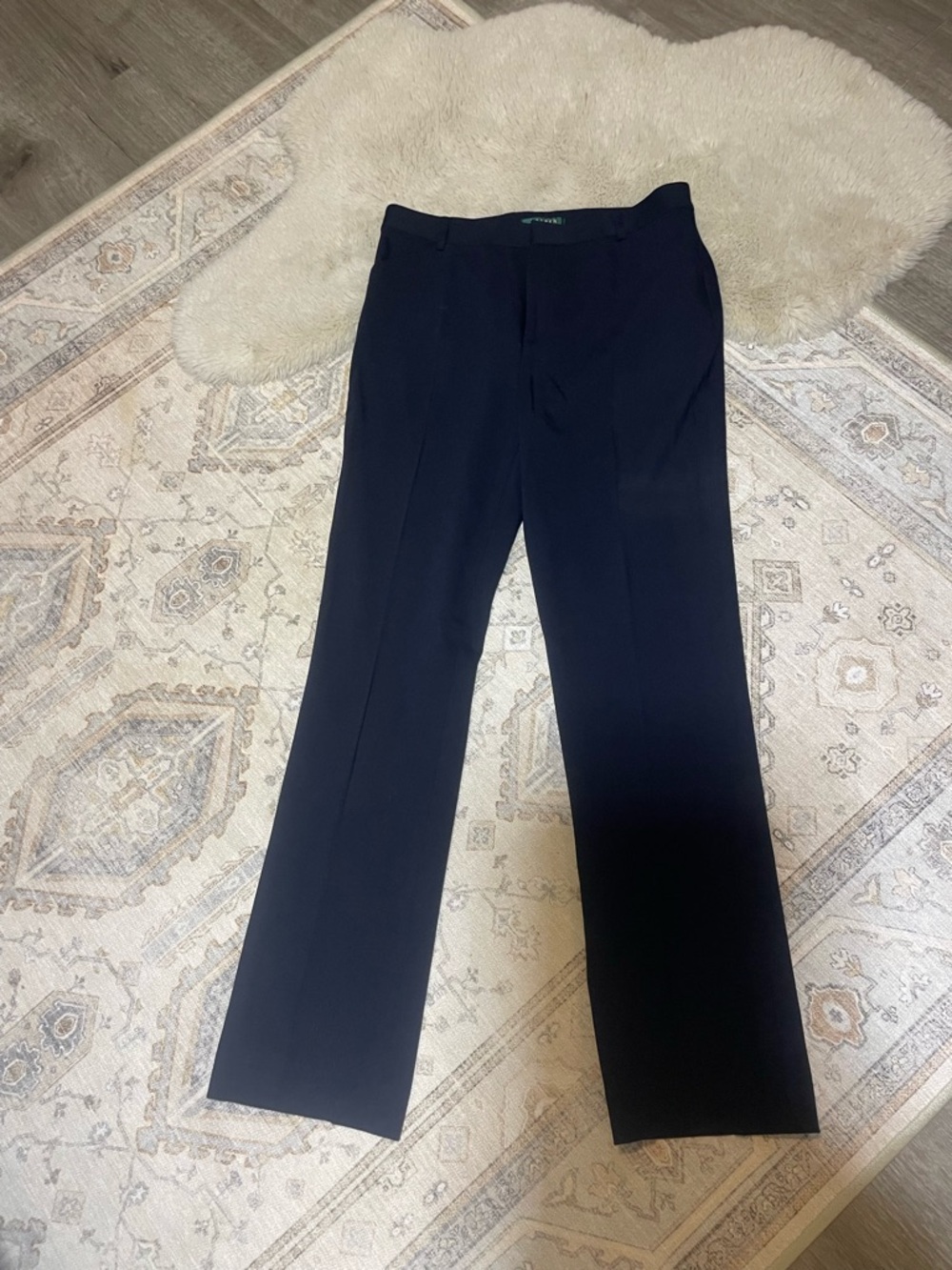 Ralph Lauren Black Women's Straight Dress Trousers